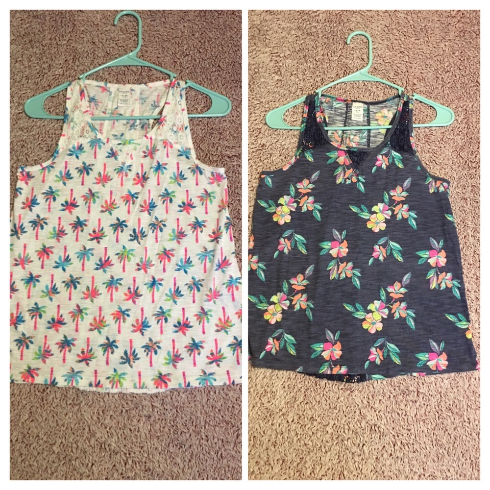 2 Arizona tank tops